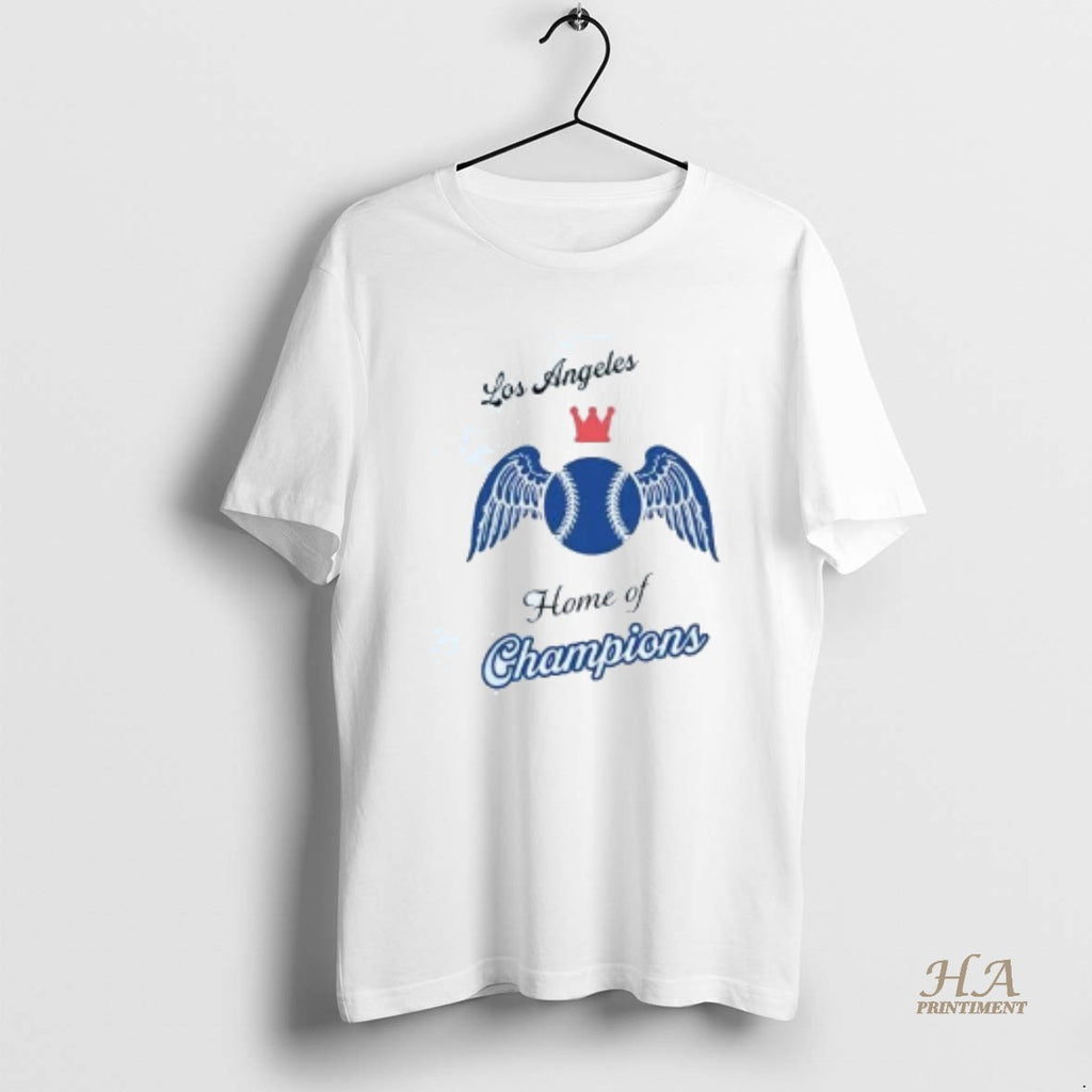 Official Los Angeles Dodgers Home Of Champions Shirt Hoodie Sweatshirt | PurePodTees.com
