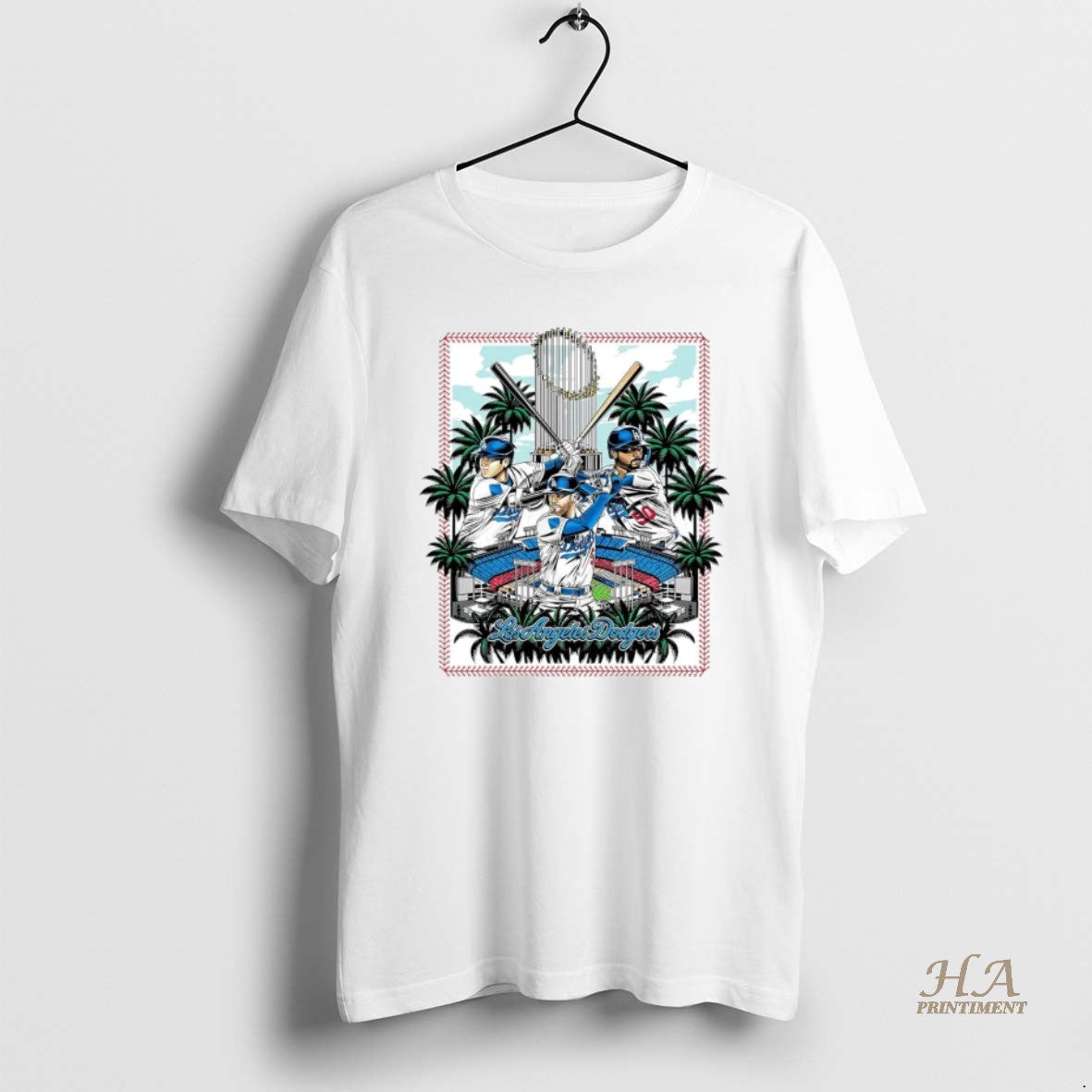 Official Los Angeles Dodgers Palm Trophy 2025 Champions Stadium Shirt Hoodie Sweatshirt | PurePodTees.com