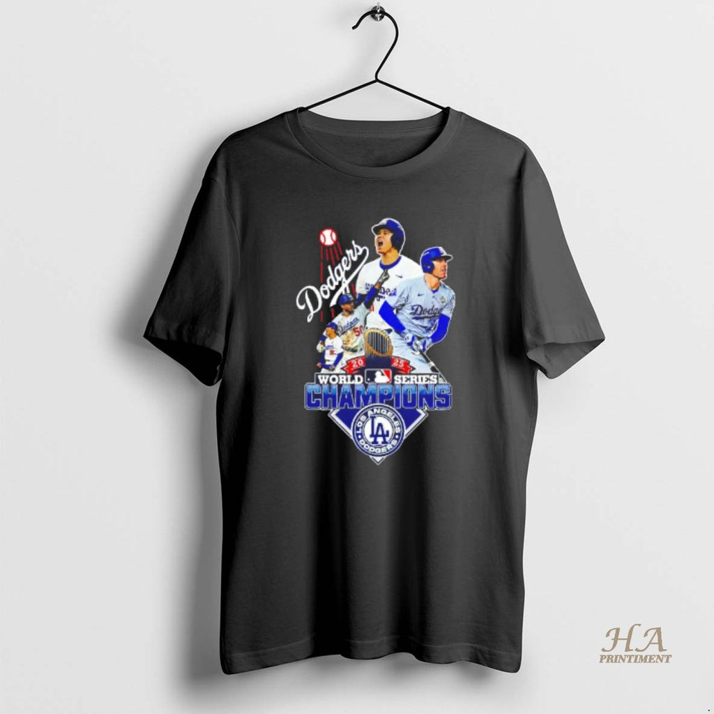 Official Los Angeles Dodgers Players 2025 Mlb World Series Champions Blackshirt Shirt Hoodie Sweatshirt | PurePodTees.com