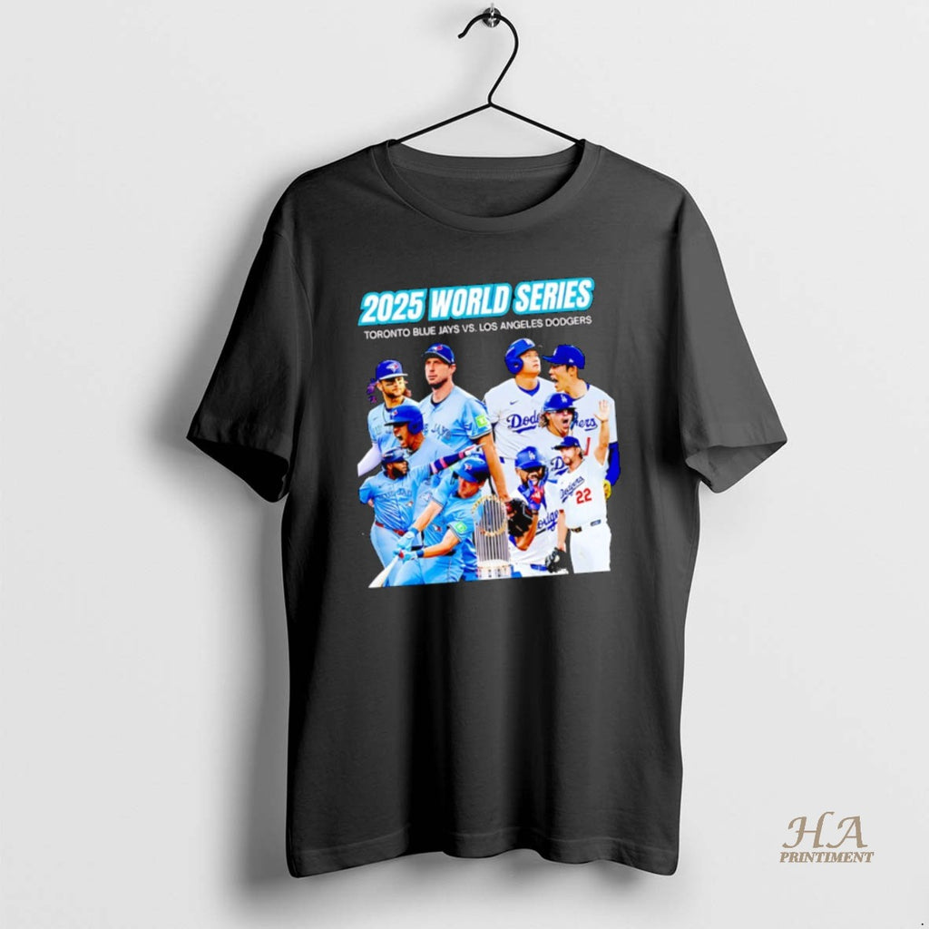 Official Los Angeles Dodgers Vs Toronto Blue Jays World Series 2025 Shirt Hoodie Sweatshirt | PurePodTees.com