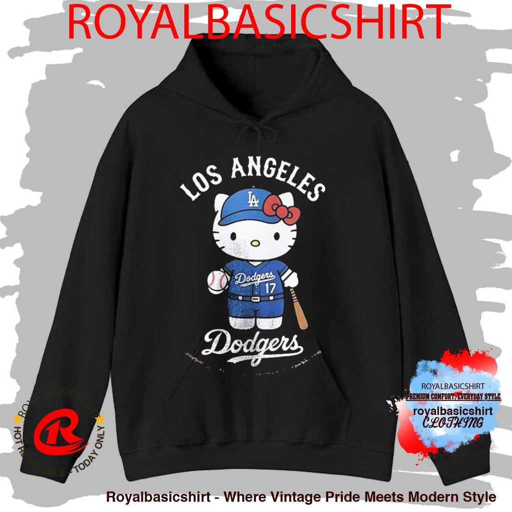 Los Angeles Dodgers x Hello Kitty Baseball Shirt