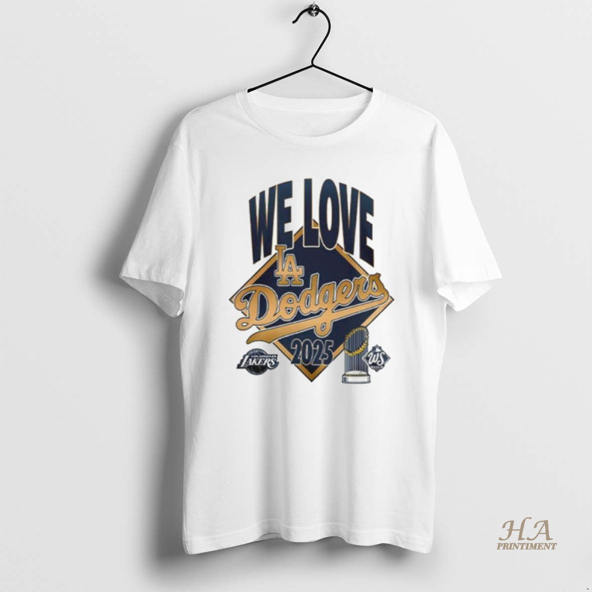 Official Los Angeles Lakers Celebrated The Champs Dodgers 2025 World Series Shirt Hoodie Sweatshirt | PurePodTees.com