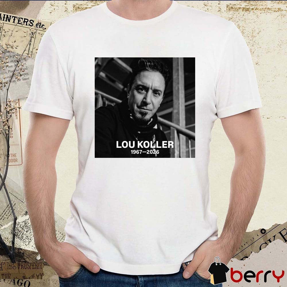 Lou Koller 1967 – 2026 23punk Poster t-shirt