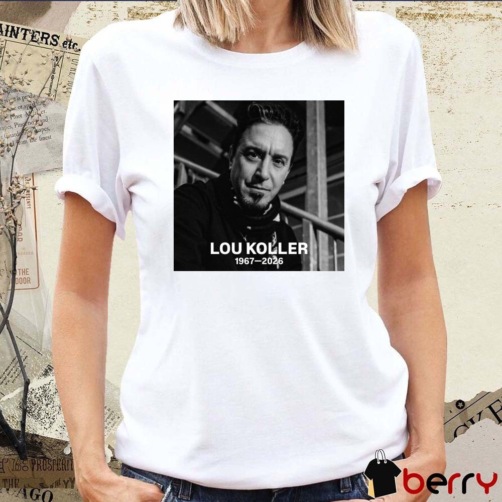 Lou Koller 1967 – 2026 23punk Poster t-shirt