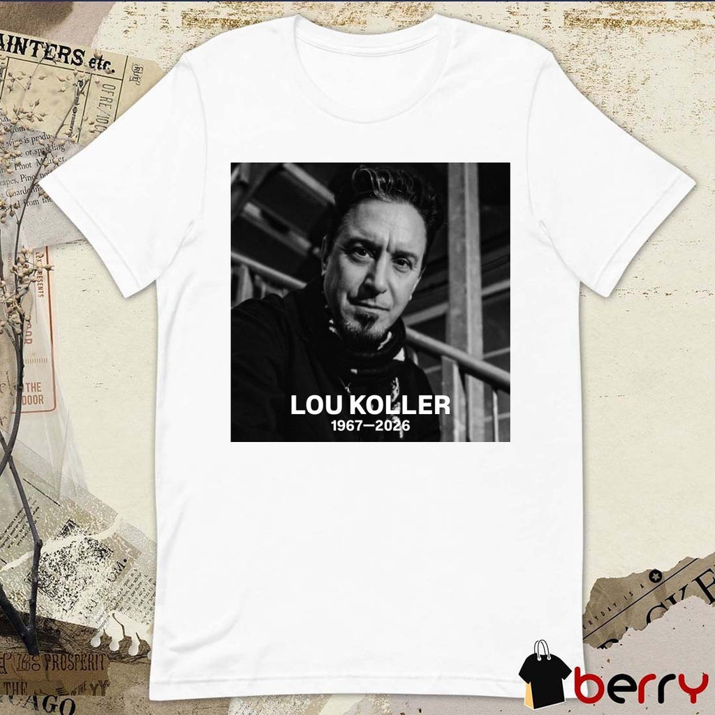 Lou Koller 1967 – 2026 23punk Poster t-shirt