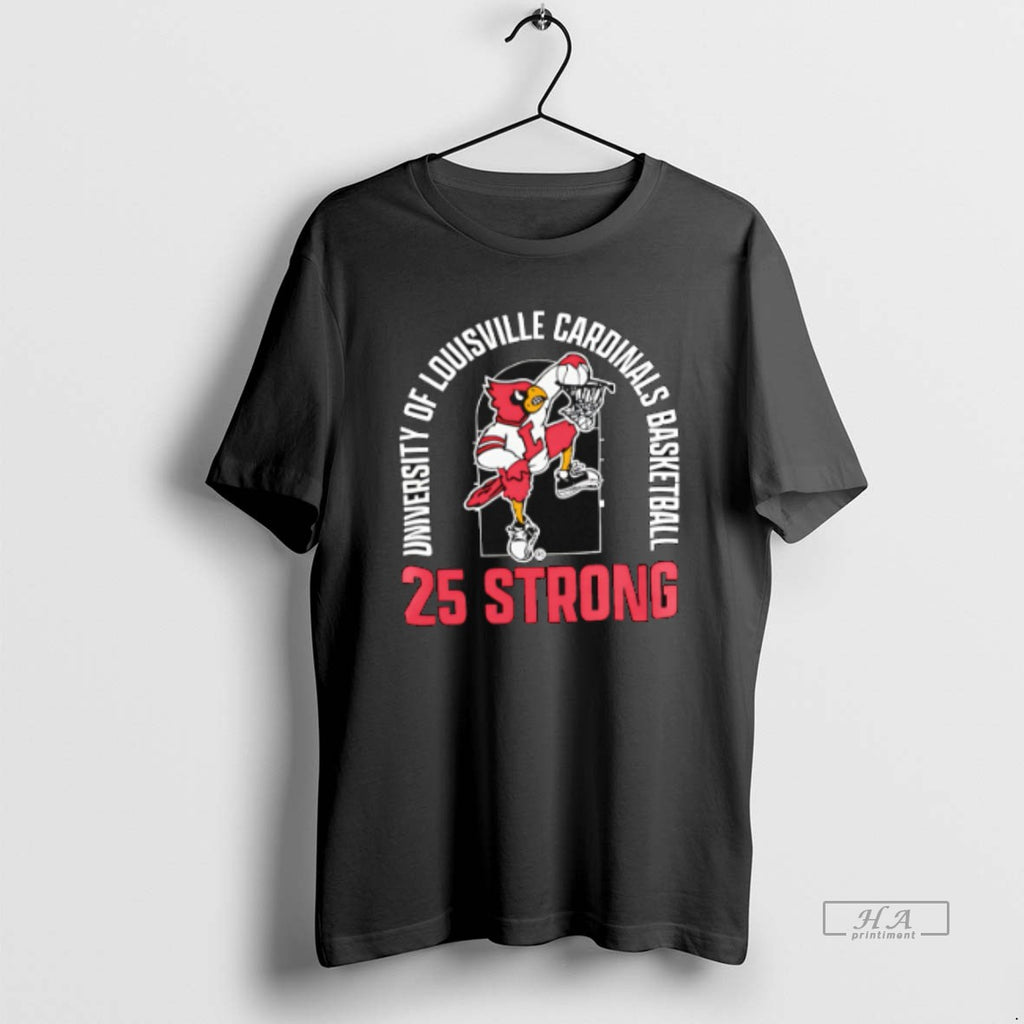 Official Louisville Cardinals Mens Basketball 25 Strong