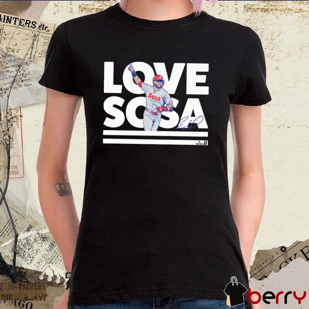 Love Edmundo Sosa Philadelphia Phillies MLB 2026 Signature t-shirt