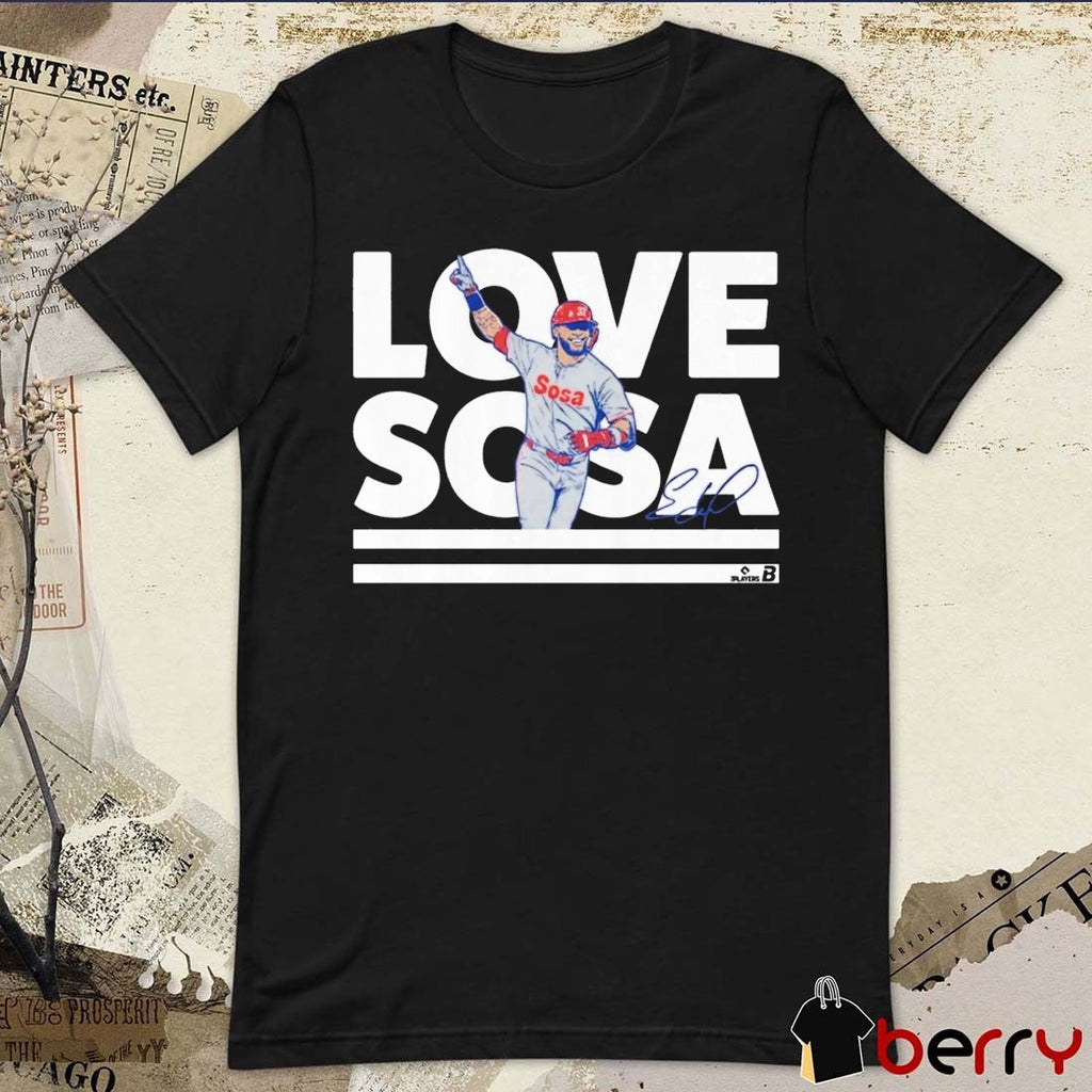 Love Edmundo Sosa Philadelphia Phillies MLB 2026 Signature t-shirt