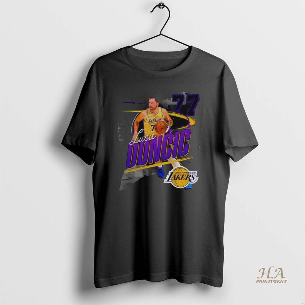 Official Luka Doncic 77 Los Angeles Lakers Nba Basketball Player Shirt Hoodie Sweatshirt | PurePodTees.com
