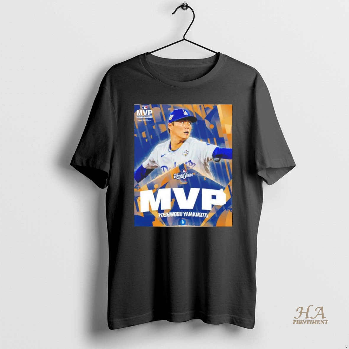 Official Mvp 2025 World Series Yoshinobu Yamamoto Blackshirt Shirt Hoodie Sweatshirt | PurePodTees.com
