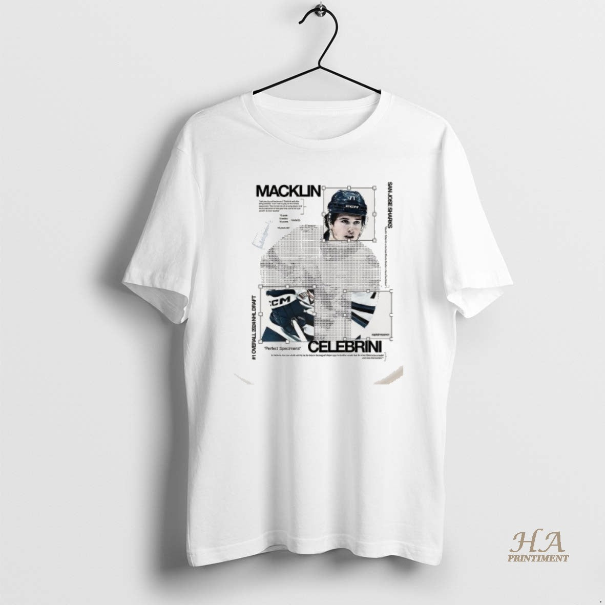 Official Macklin Celebrini San Jose Sharks Nhl Perfect Specimens Shirt Hoodie Sweatshirt | PurePodTees.com