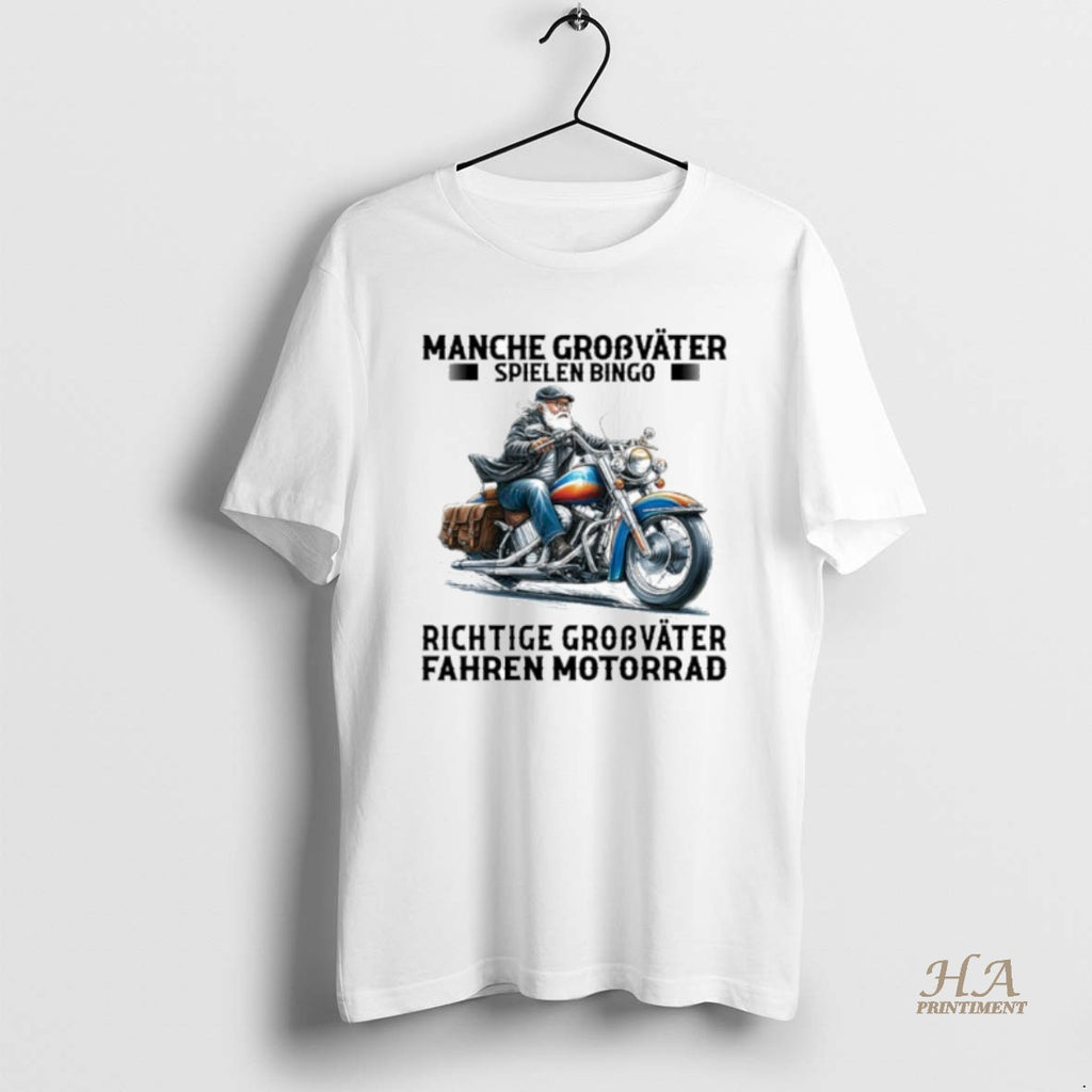 Official Manche Grosvater Spielen Bingo Richtige Grobvater Fahren Motorrad Shirt Hoodie Sweatshirt | PurePodTees.com
