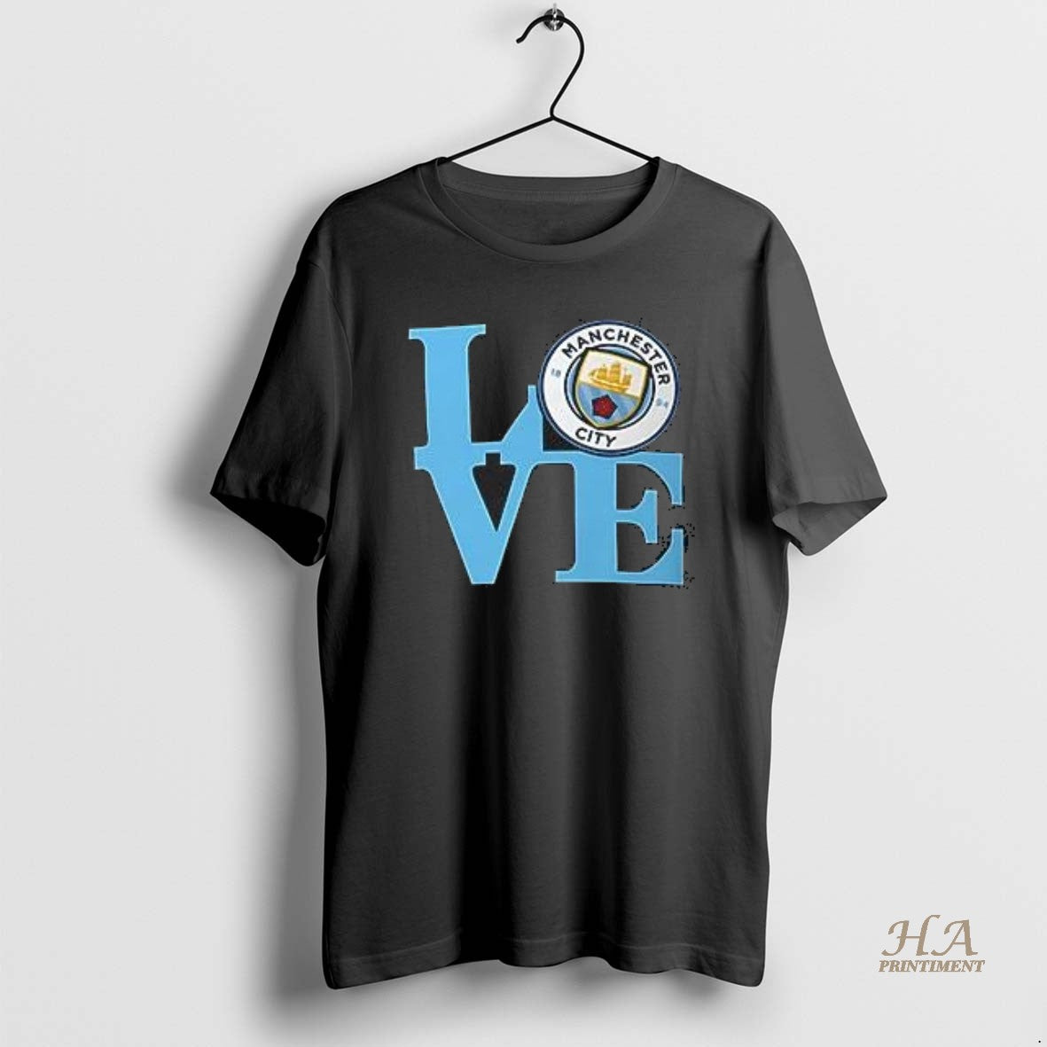 Official Manchester City Love Shirt Hoodie Sweatshirt | PurePodTees.com