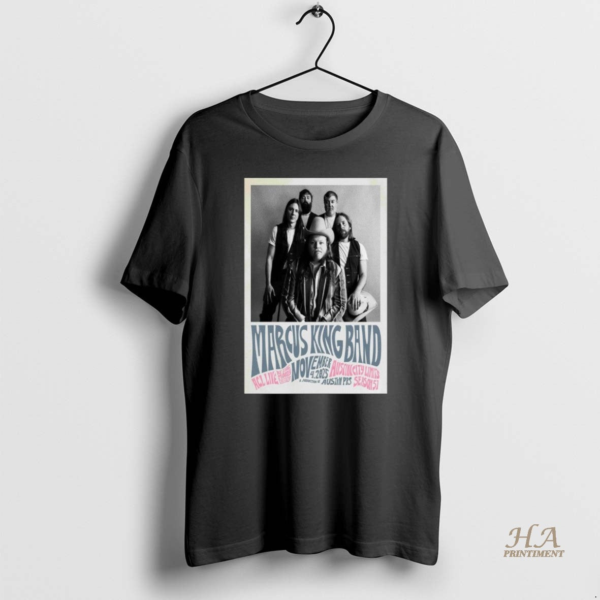 Official Marcus King Band In Austin Tx November 4 2025 Concert Shirt Hoodie Sweatshirt | PurePodTees.com