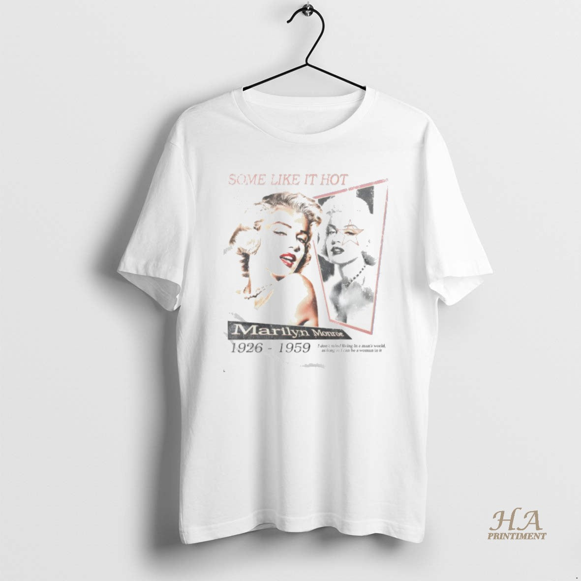 Official Marilyn Monroe Some Like It Hot Graphic Shirt Hoodie Sweatshirt | PurePodTees.com