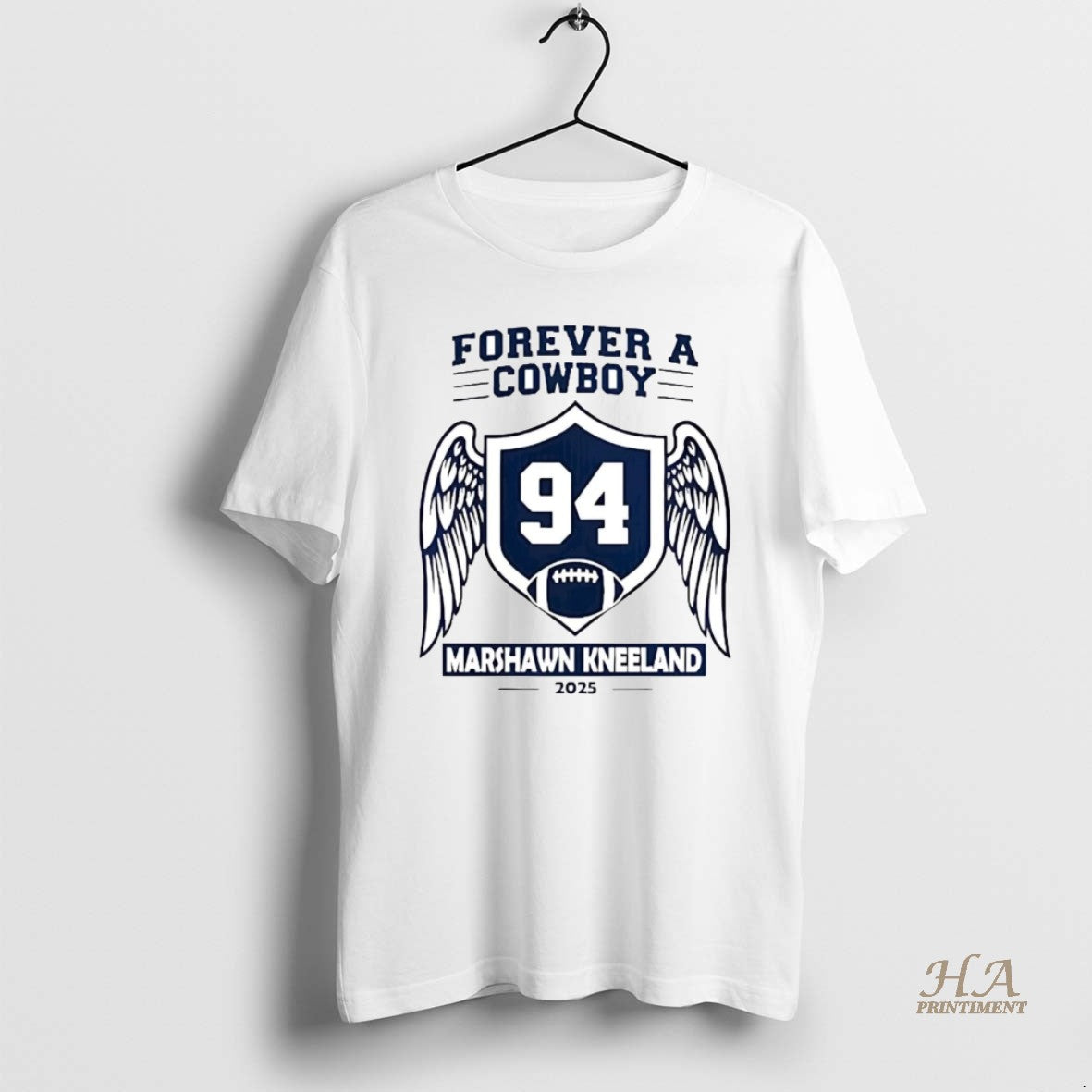 Official Marshawn Kneeland 2025 Forever A Dallas Cowboys Shirt Hoodie Sweatshirt | PurePodTees.com