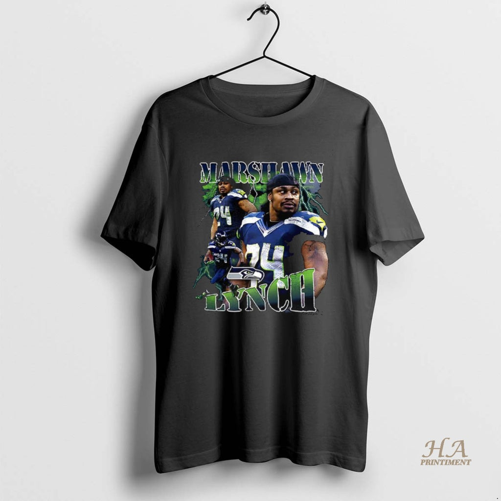 Official Marshawn Lynch Seahawks Legendary Graphic Shirt Hoodie Sweatshirt | PurePodTees.com
