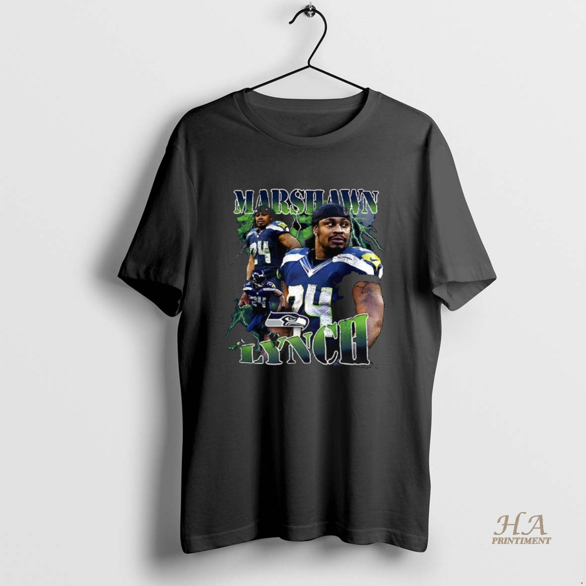 Official Marshawn Lynch Seahawks Legendary Graphic Shirt Hoodie Sweatshirt | PurePodTees.com