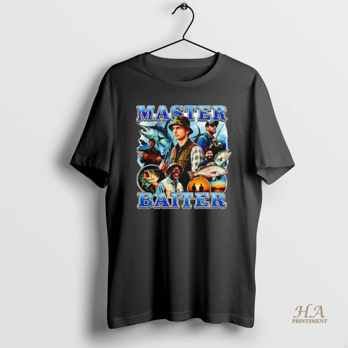 Official Master Baiter Fishing Graphic Vintage Shirt Hoodie Sweatshirt | PurePodTees.com