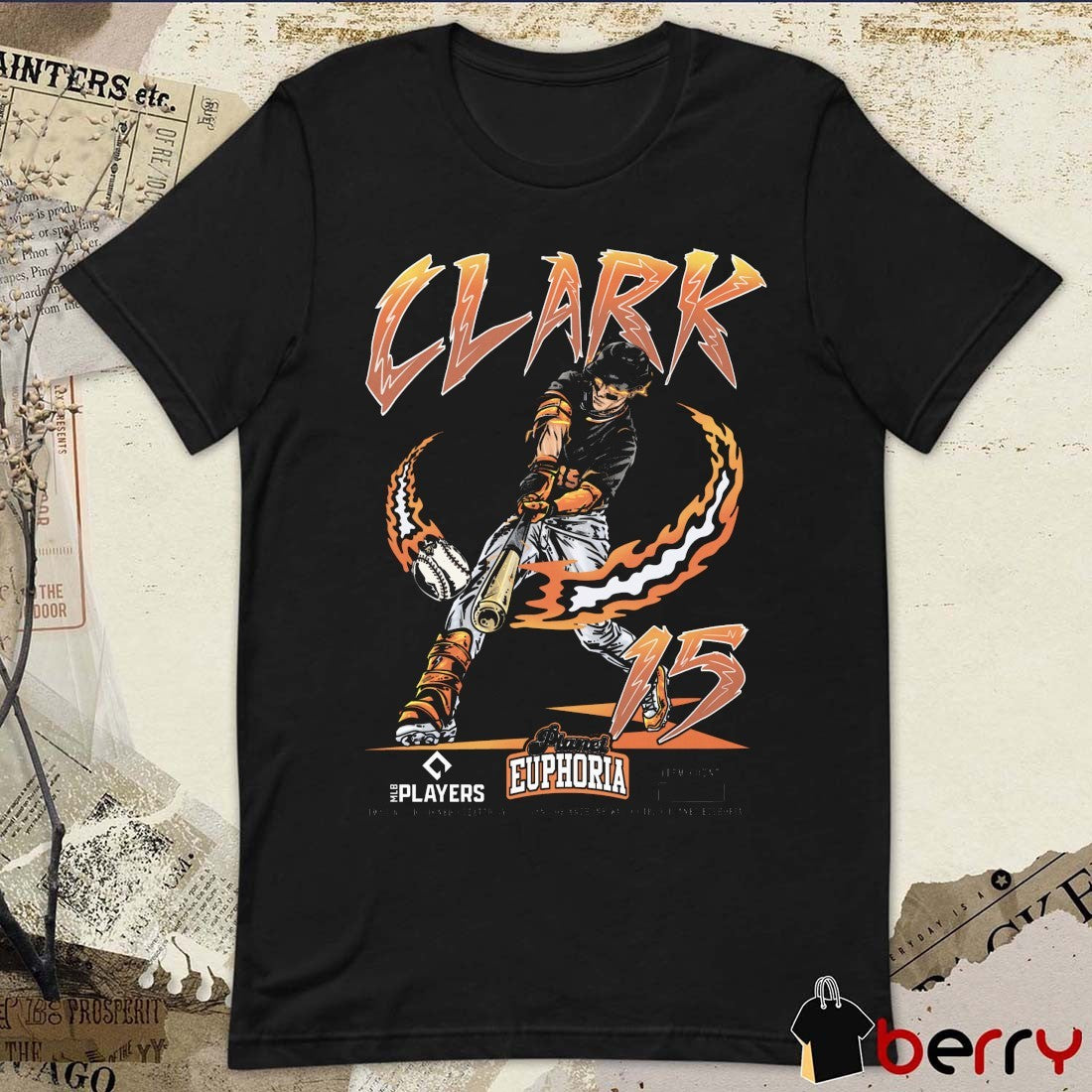 Max Clark Detroit Tigers MLB Player Planet Euphoria Graphic 2026 t-shirt