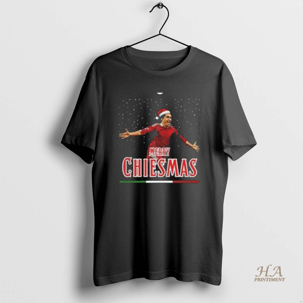 Official Merry Chiesmas Federico Chiesa Christmas Shirt Hoodie Sweatshirt | PurePodTees.com