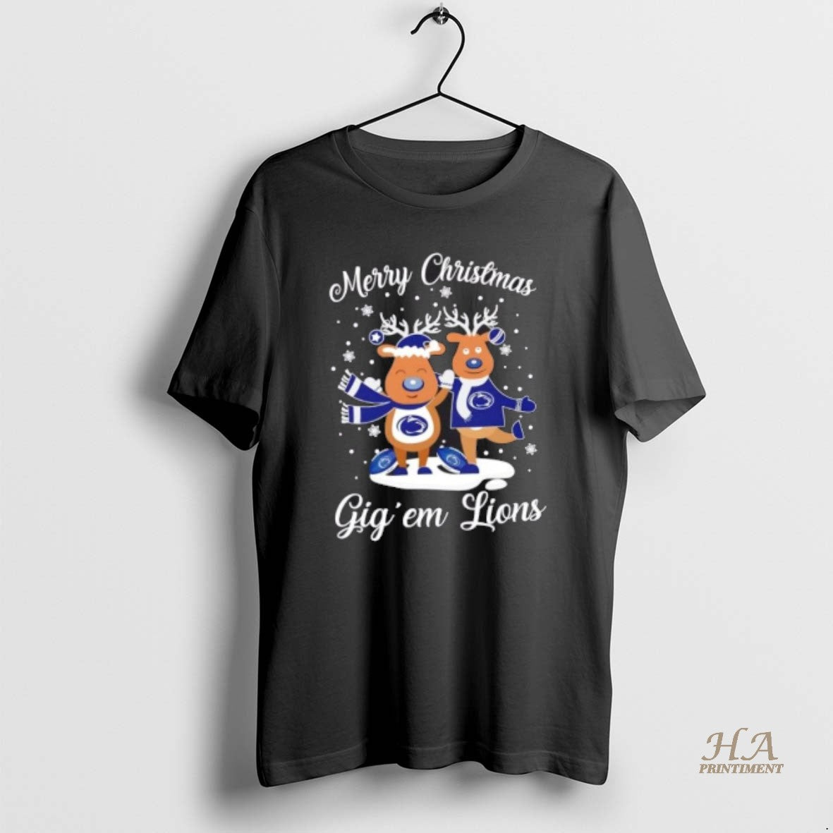 Official Merry Christmas Gig Em Penn State Nittany Lions Football Shirt Hoodie Sweatshirt | PurePodTees.com