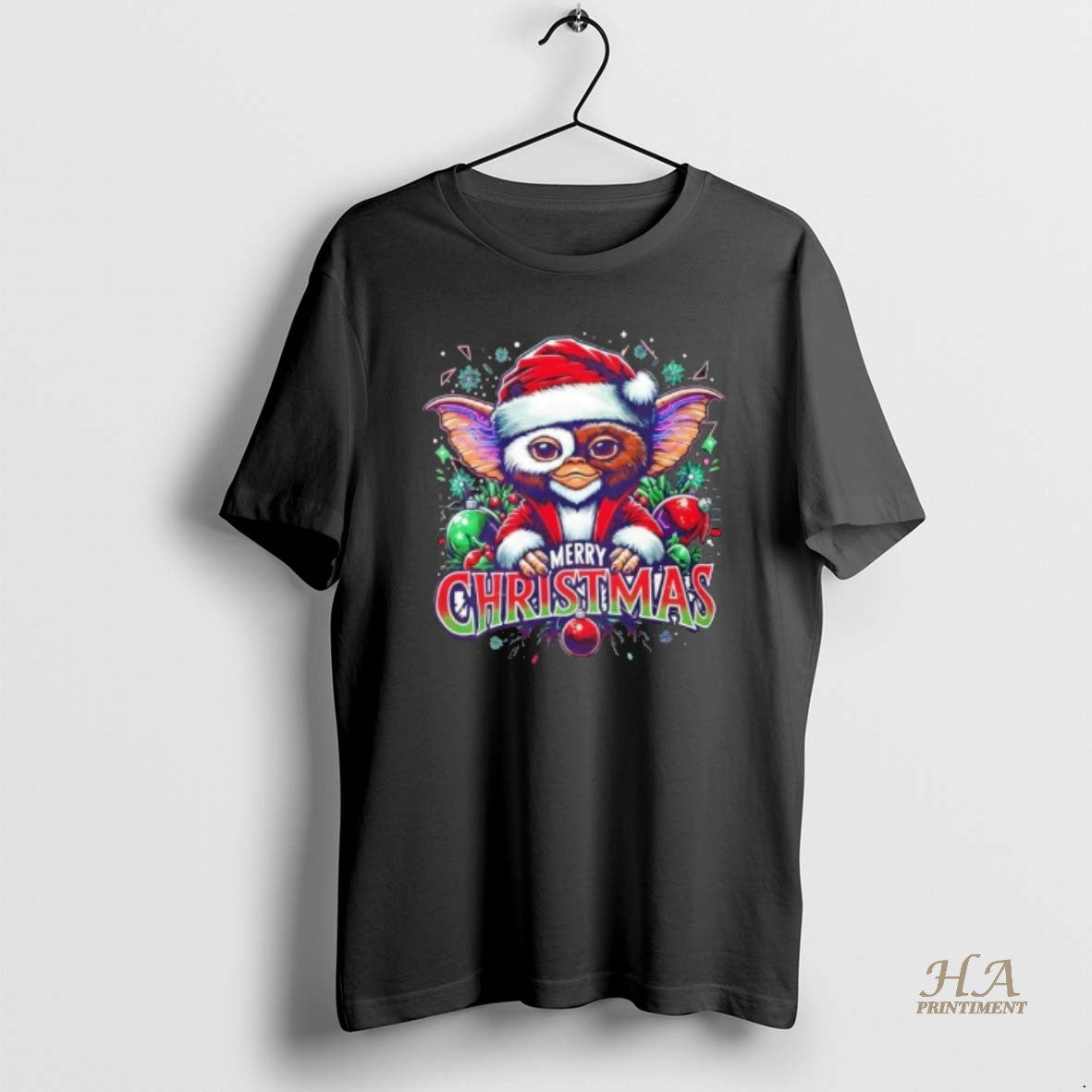 Official Merry Christmas Gremlin Gizmo Holiday Shirt Hoodie Sweatshirt | PurePodTees.com