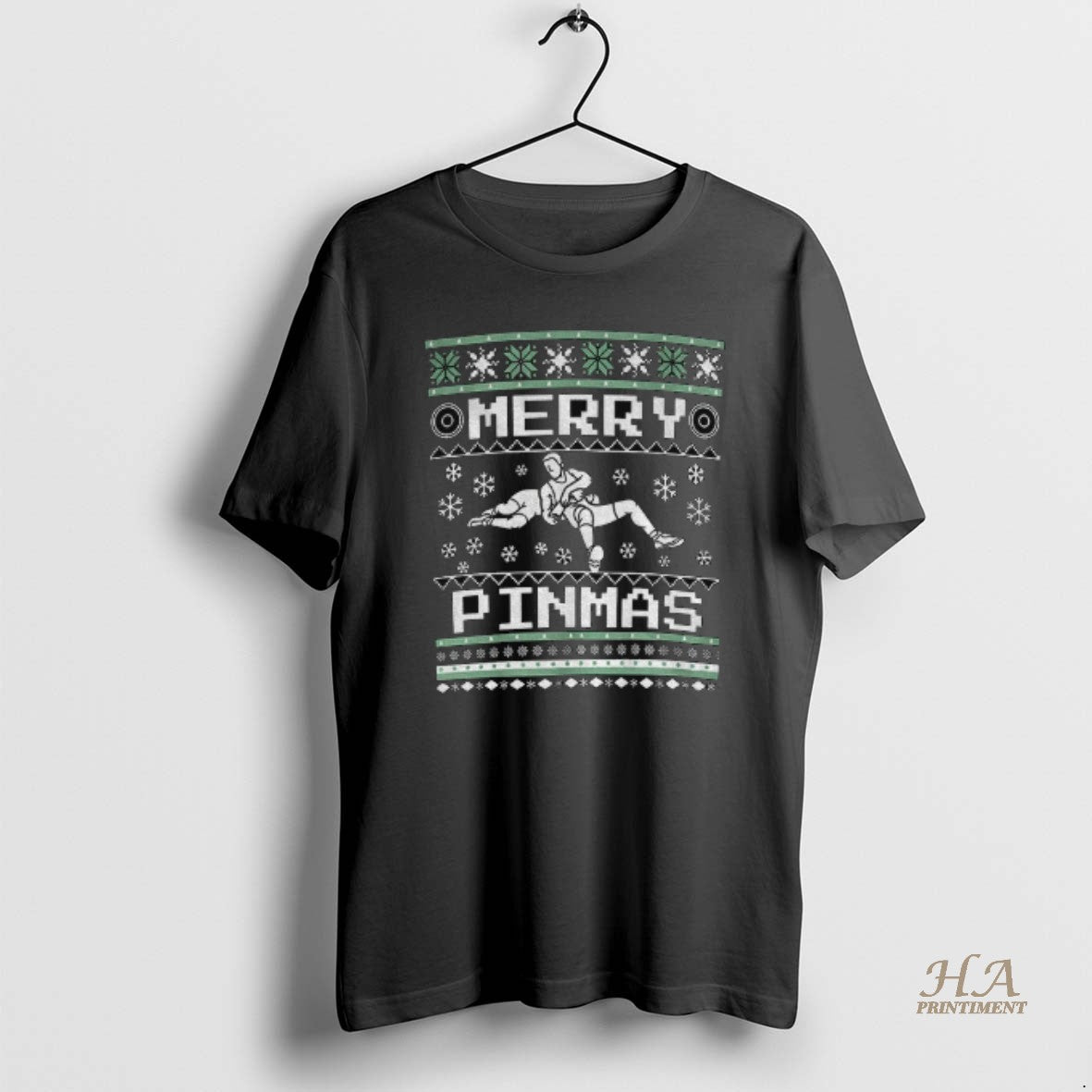 Official Merry Pinmas Wrestling Merry Christmas Shirt Hoodie Sweatshirt | PurePodTees.com