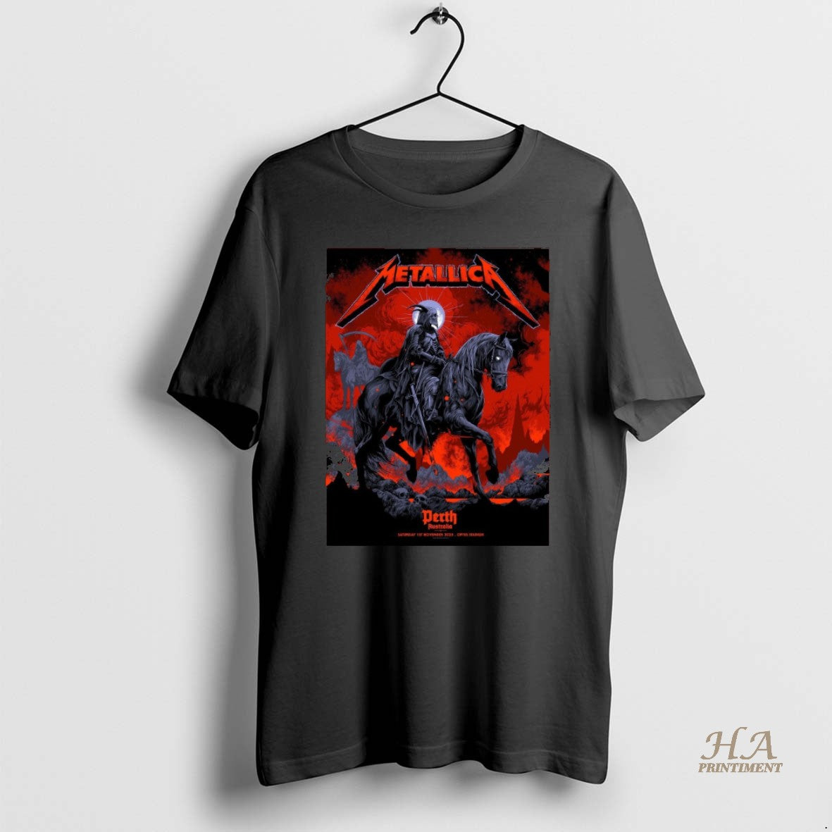 Official Metallica At Optus Stadium In Perth Australia On November 1 2025 On The M72 Shirt Hoodie Sweatshirt