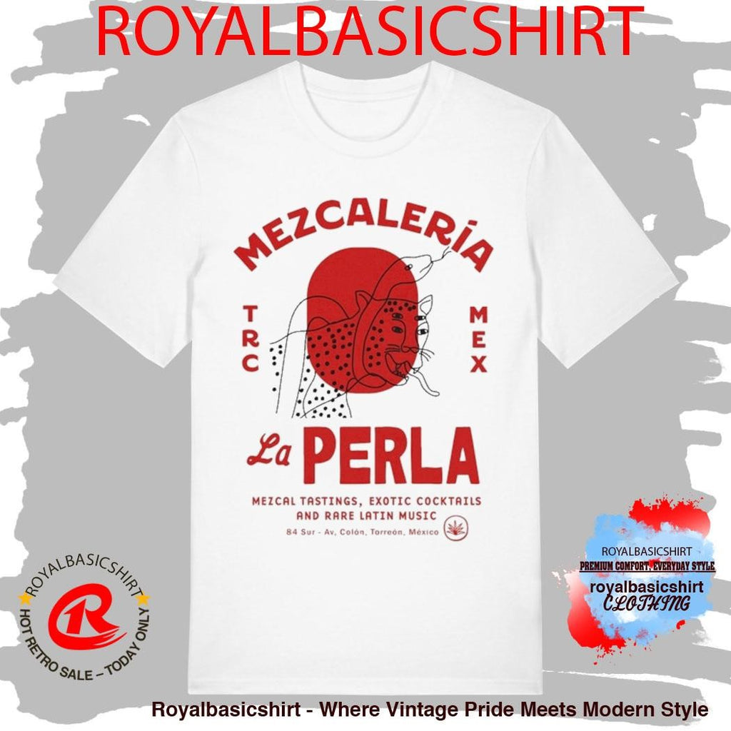 Mezcalería La Perla Mezcal Tasting Exotic Cocktails And Rare Latin Music 84 Sur Av Colon Torreon Mexico Snake Panther Shirt