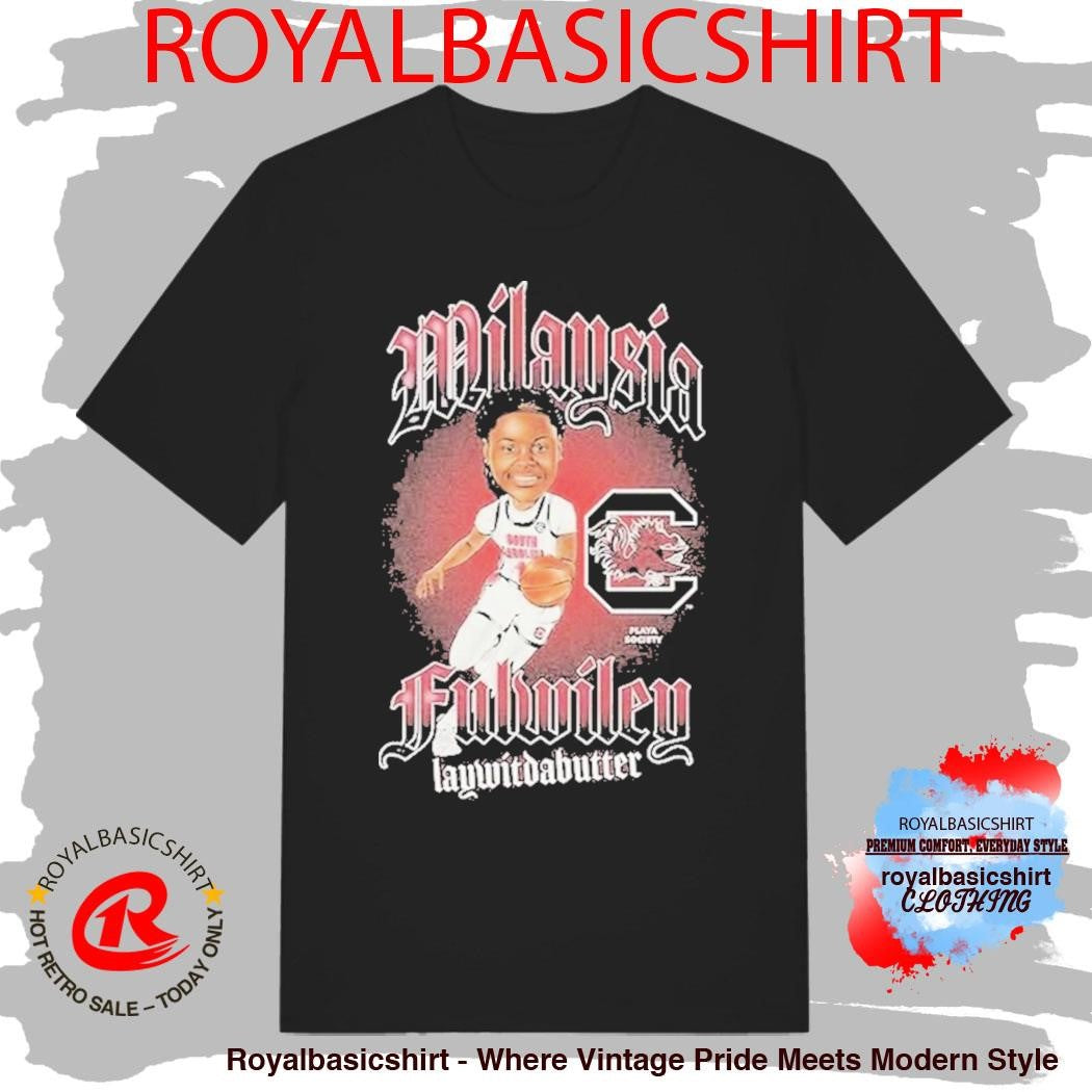 MiLaysia Fulwiley Laywitdabutter South Carolina Gamecocks Play Society WNBA Shirt