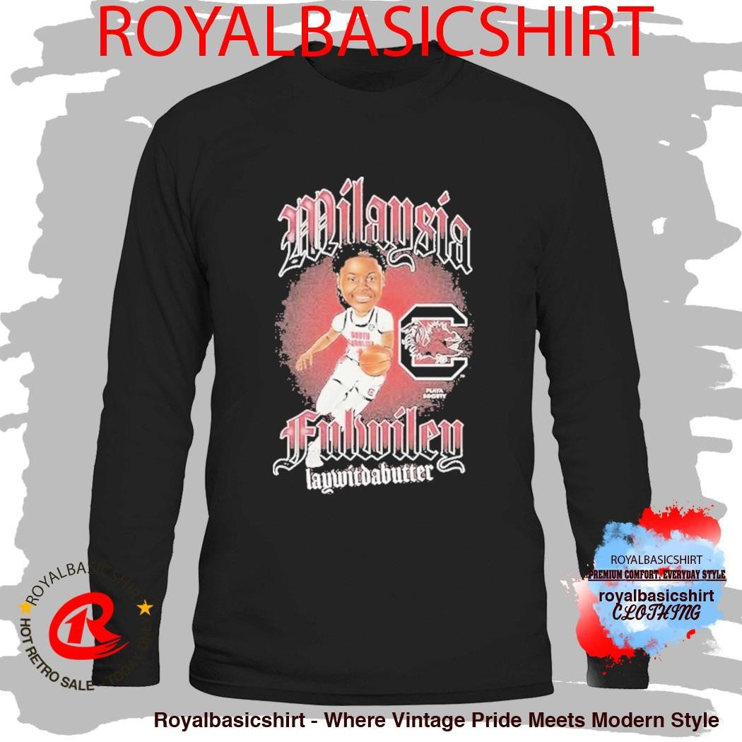 MiLaysia Fulwiley Laywitdabutter South Carolina Gamecocks Play Society WNBA Shirt