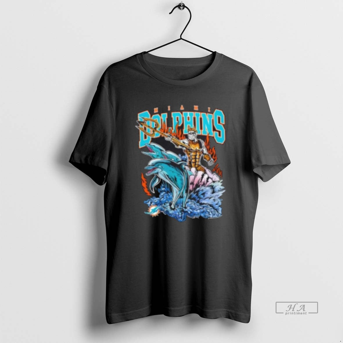 Official Miami Dolphins Charge Football Fire Graphic Shirt Hoodie Sweatshirt | PurePodTees.com