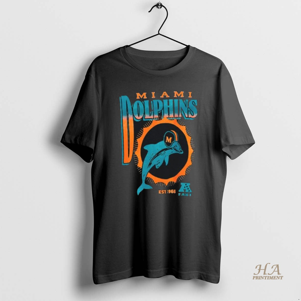 Official Miami Dolphins Football Est 1966 Afc East Shirt Hoodie Sweatshirt | PurePodTees.com