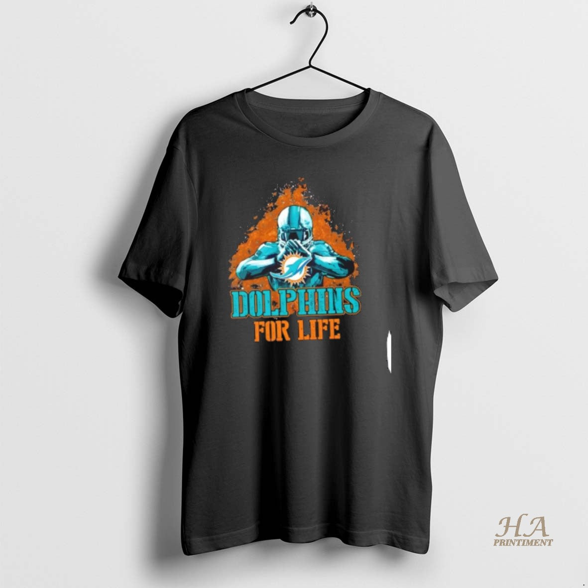 Official Miami Dolphins Football For Life Shirt Hoodie Sweatshirt | PurePodTees.com