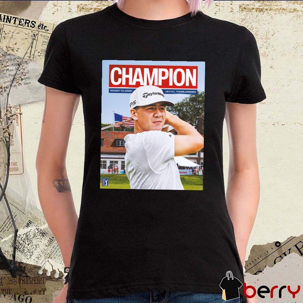 Michael Thorbjornsen 2026 Rocket Classic Champion PGA Tour Poster t-shirt