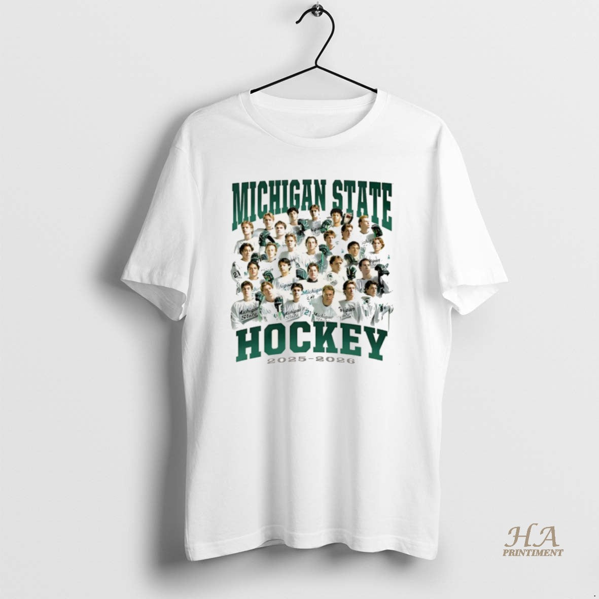 Official Michigan State Mens Ice Hockey 2025 26 All Team Christmas Ornaments Shirt Hoodie Sweatshirt | PurePodTees.com