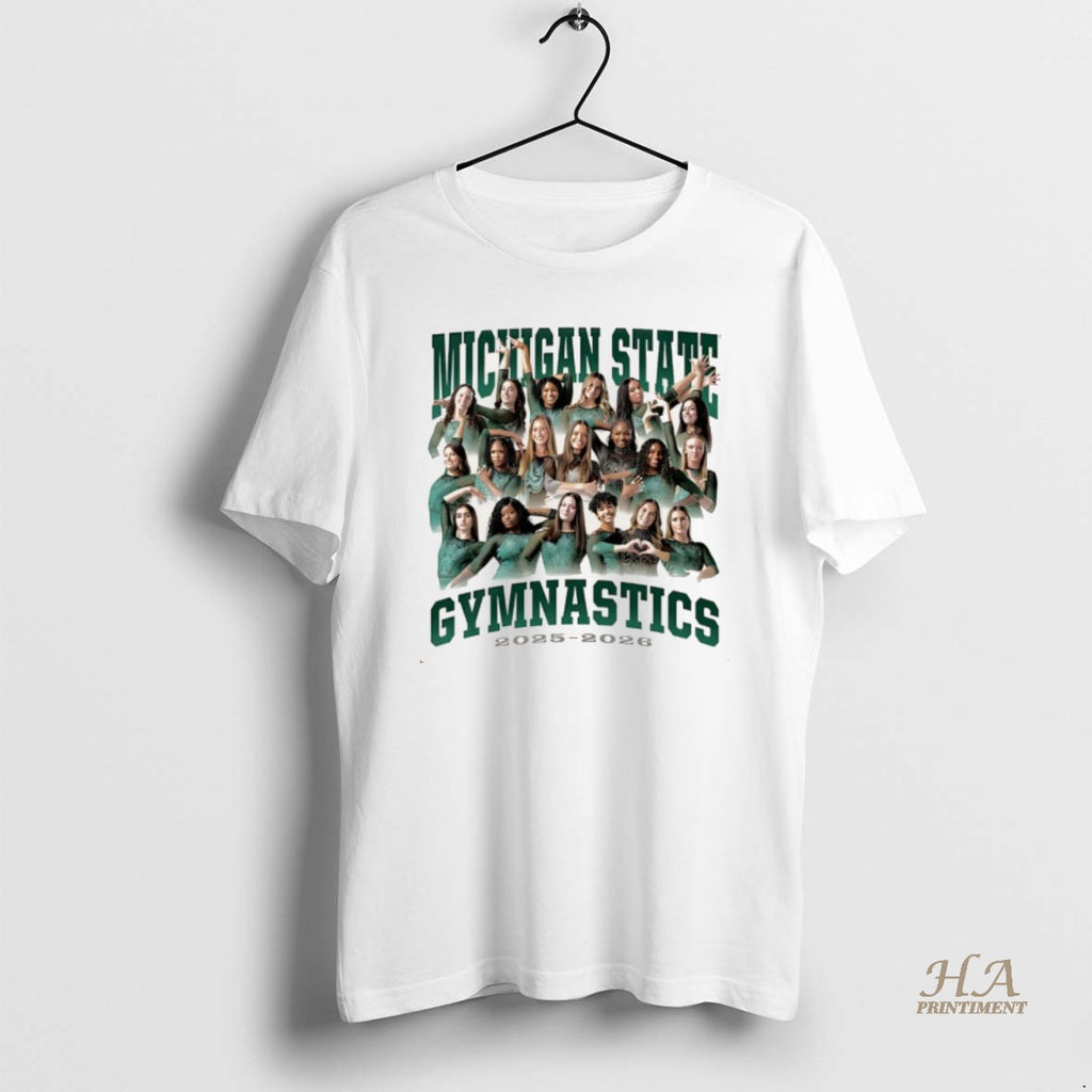 Official Michigan State Womens Gymnastics 2025 26 All Team Christmas Ornaments Shirt Hoodie Sweatshirt | PurePodTees.com