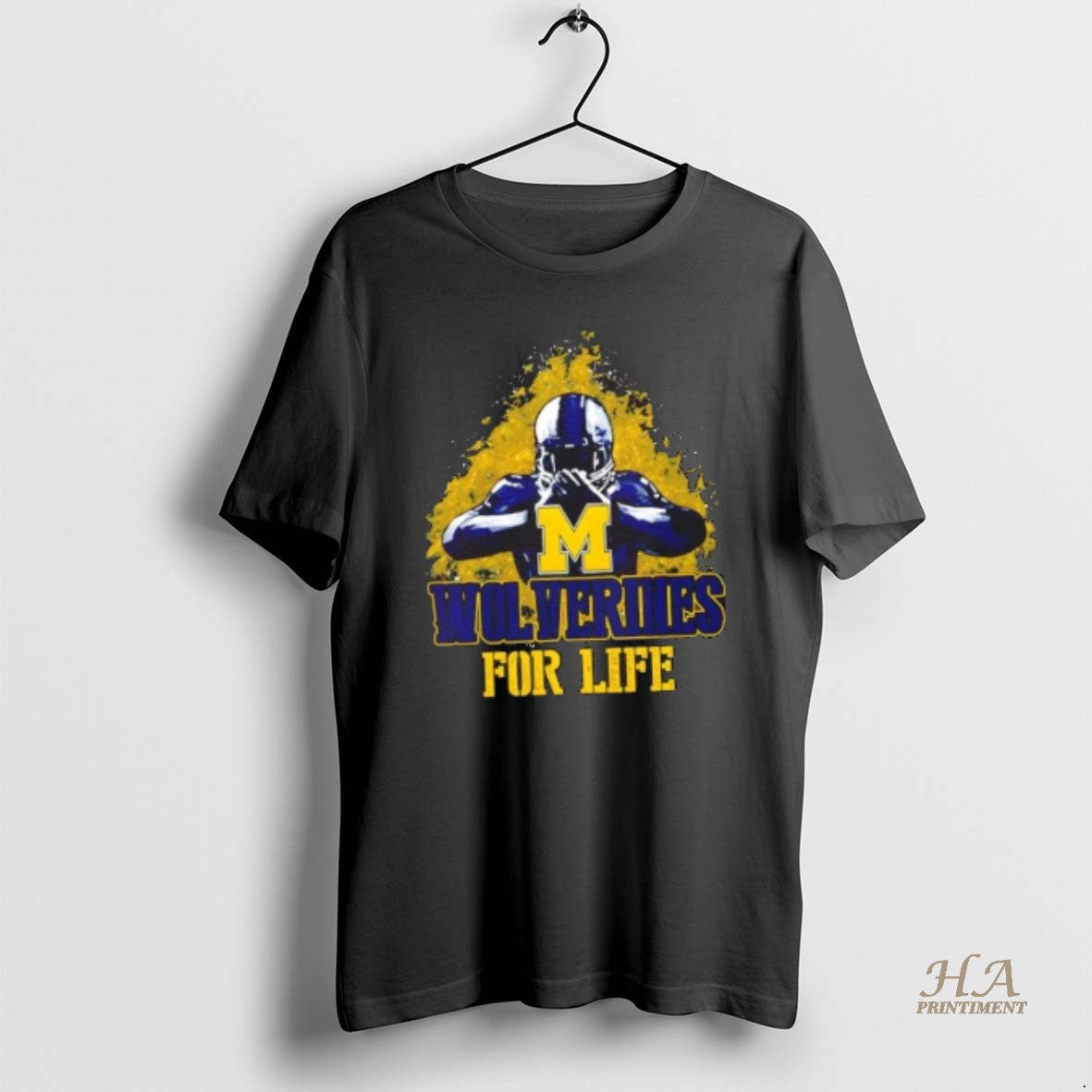 Official Michigan Wolverines Football For Life Shirt Hoodie Sweatshirt | PurePodTees.com