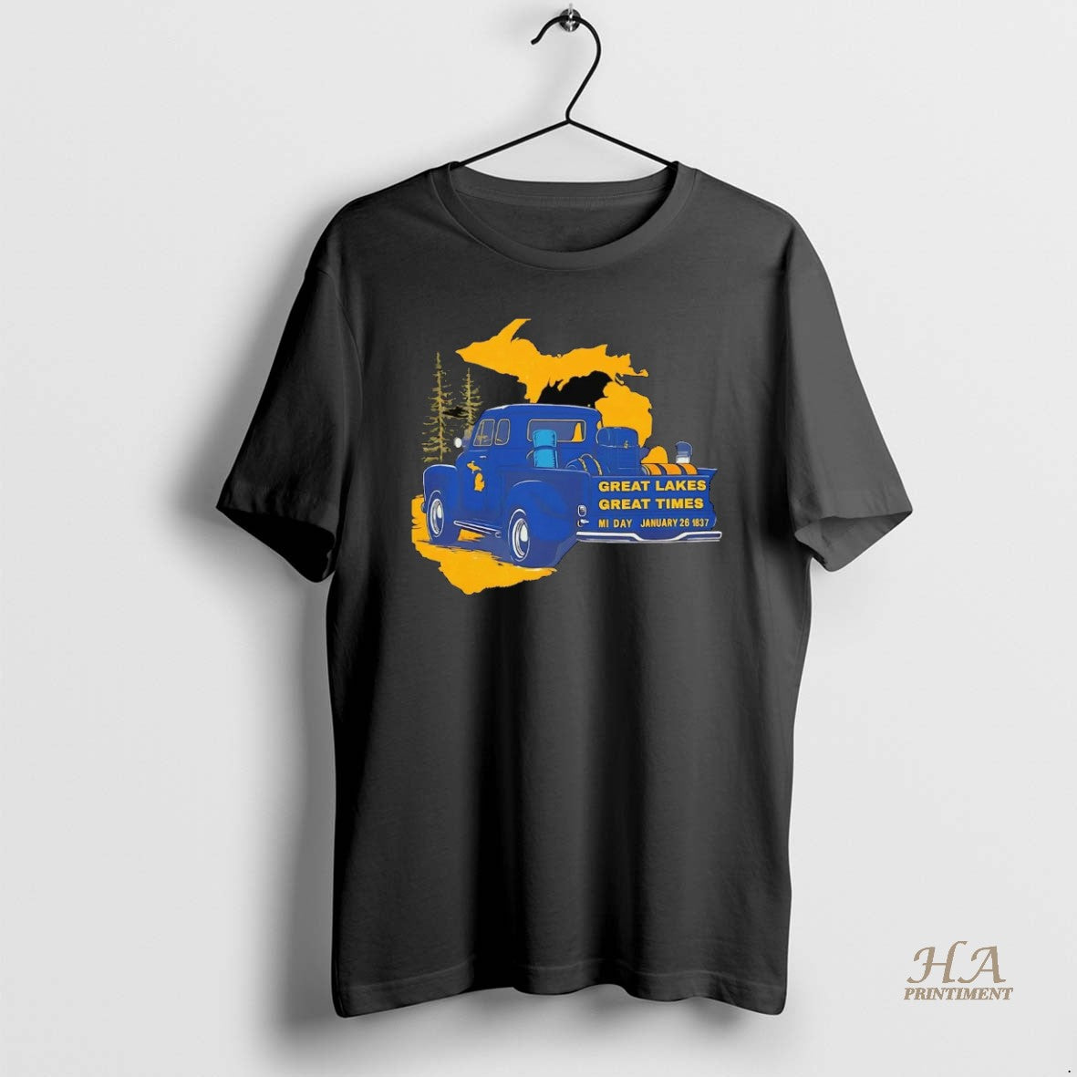 Official Michigan Wolverines Great Lakes Truck Shirt Hoodie Sweatshirt | PurePodTees.com
