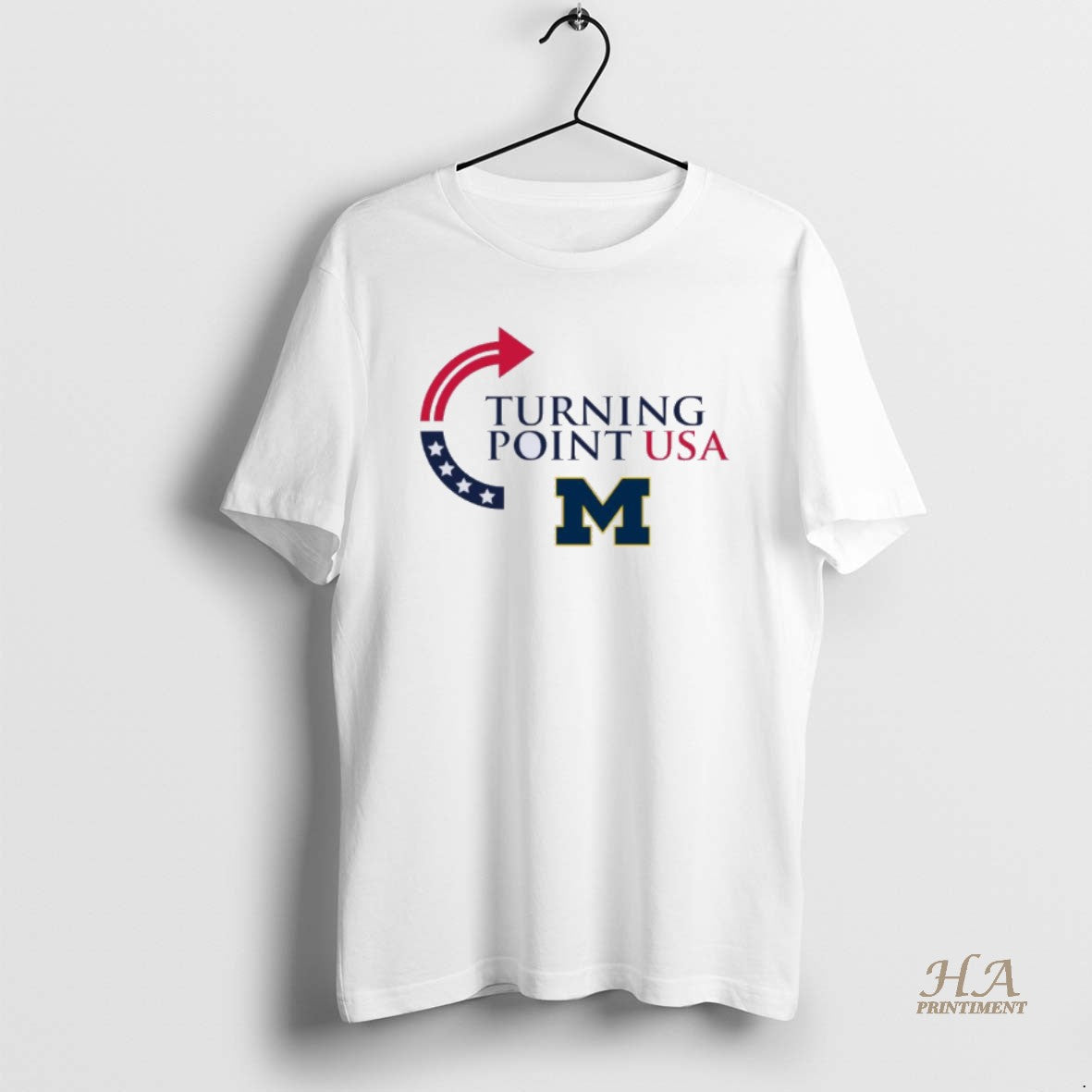 Official Michigan Wolverines Turning Point Usa Shirt Hoodie Sweatshirt | PurePodTees.com