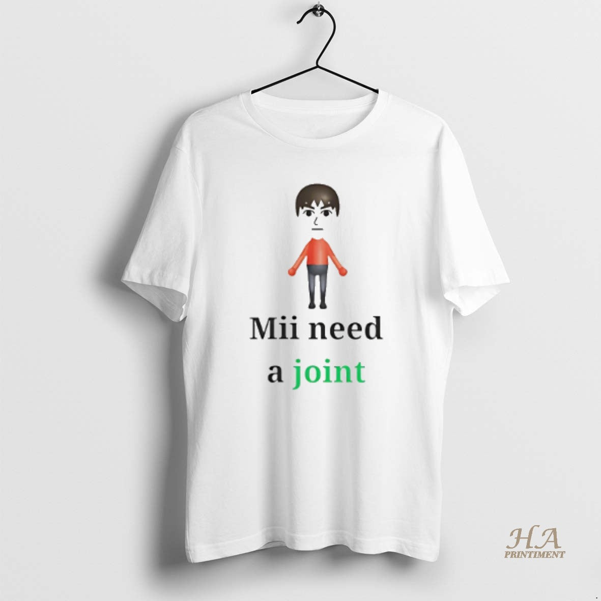 Official Mii Need A Joint Meme Shirt Hoodie Sweatshirt | PurePodTees.com