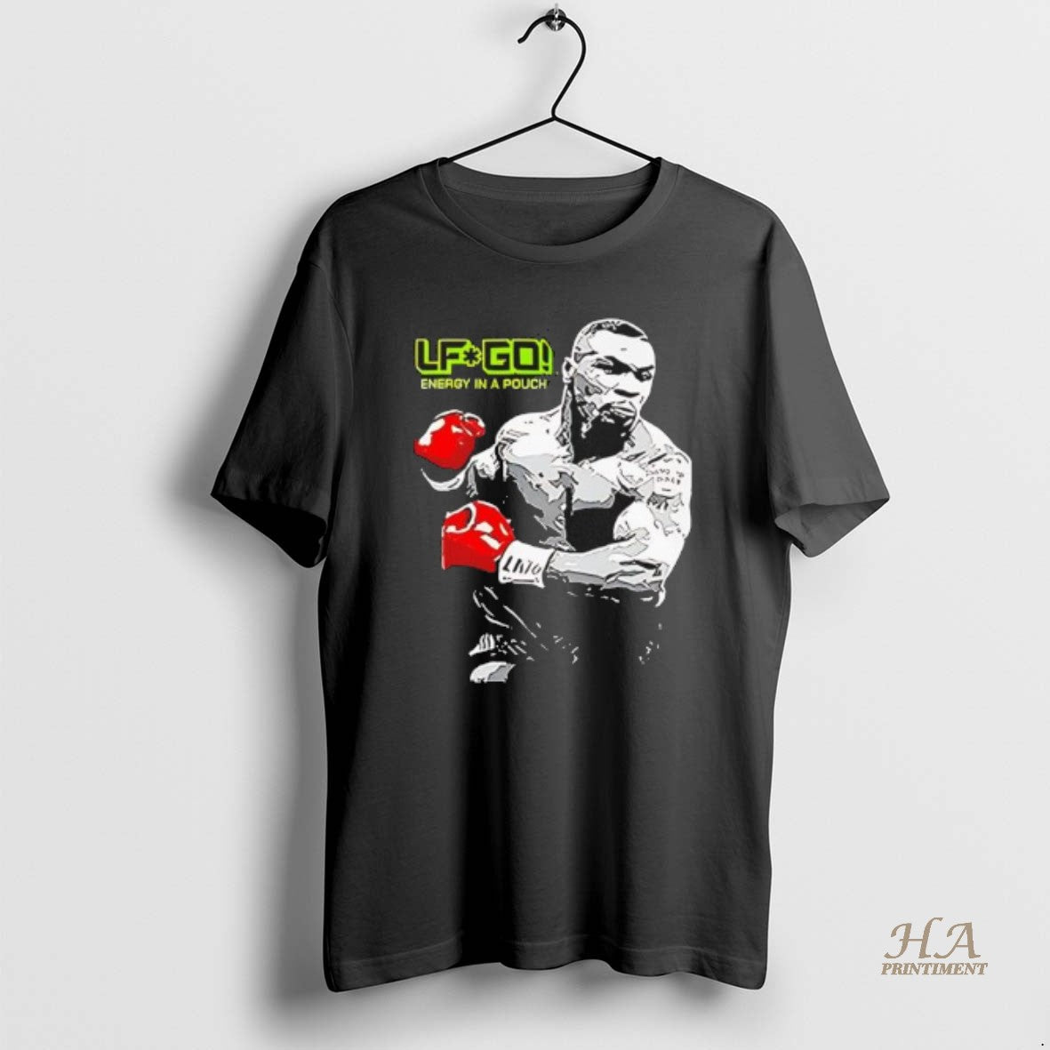 Official Mike Tyson Boxer Lf Go Enegry In A Pouch Black Shirt Hoodie Sweatshirt | PurePodTees.com