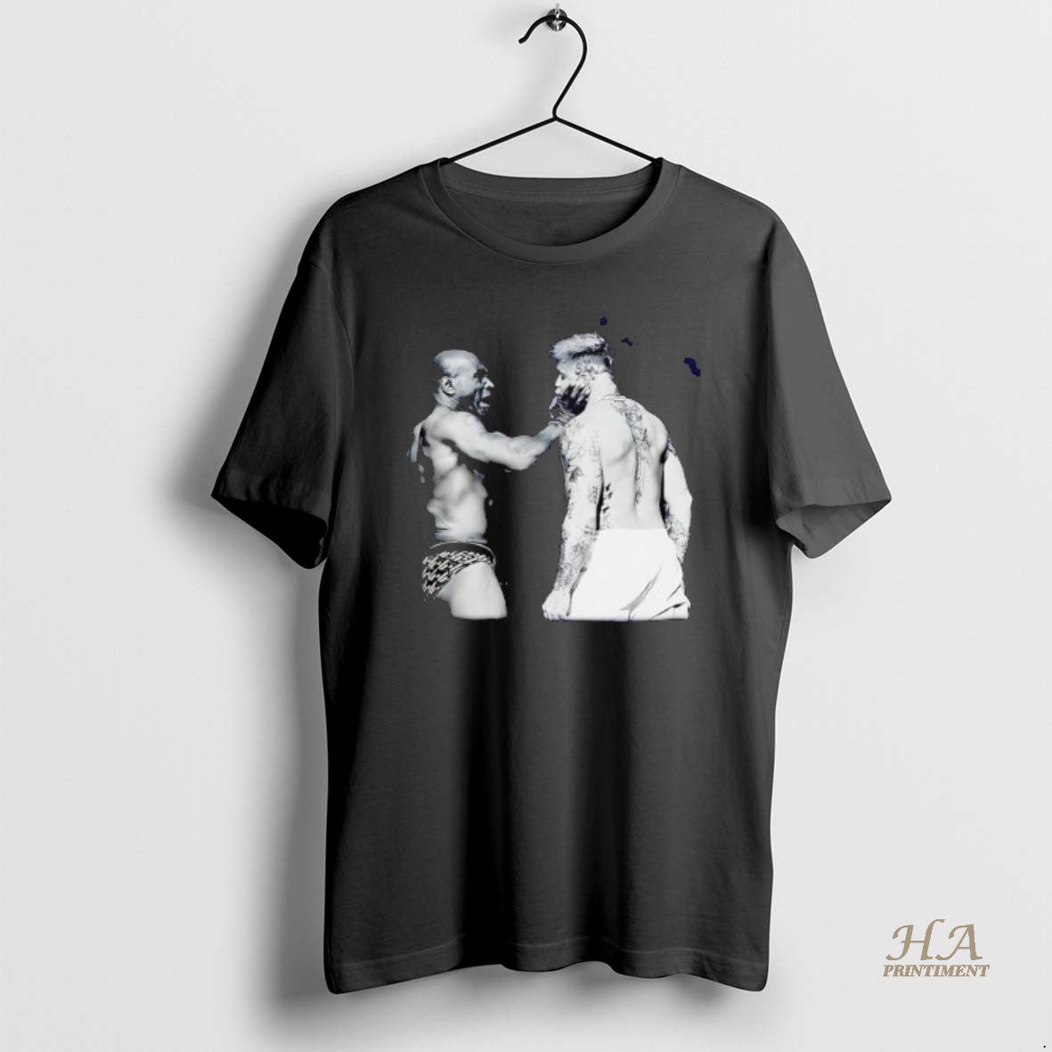 Official Mike Tyson Slapping Jake Paul During Weigh Final Face Off Shirt Hoodie Sweatshirt | PurePodTees.com