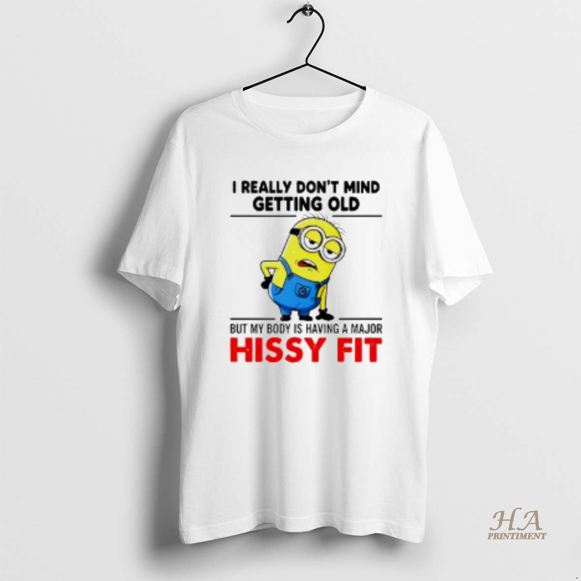 Official Minion I Really Dont Mind Getting Old But My Body Is Having A Major Shirt Hoodie Sweatshirt | PurePodTees.com
