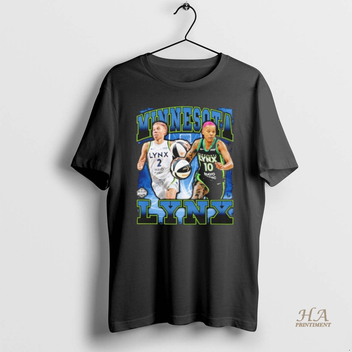 Official Minnesota Lynx Courtney Williams And Natisha Hiedeman Player Graphic Shirt Hoodie Sweatshirt | PurePodTees.com