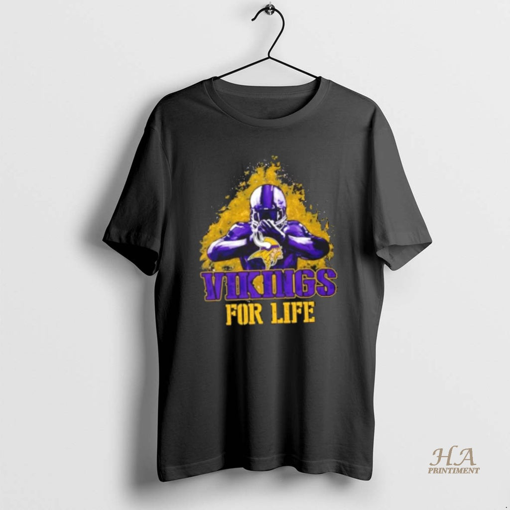 Official Minnesota Vikings Football For Life Shirt Hoodie Sweatshirt | PurePodTees.com