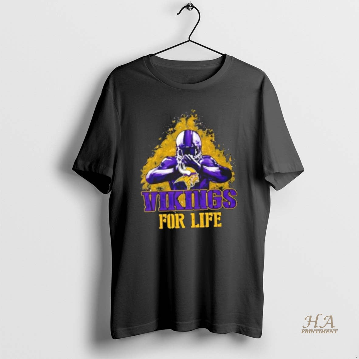 Official Minnesota Vikings Football For Life Shirt Hoodie Sweatshirt | PurePodTees.com