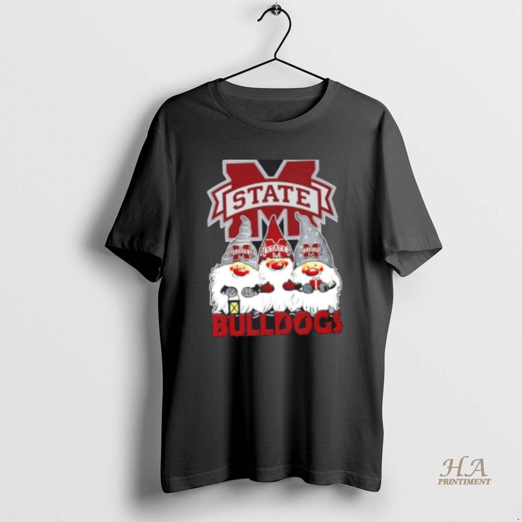 Official Mississippi State Bulldogs X Gnomes Xmas Christmas Shirt Hoodie Sweatshirt | PurePodTees.com