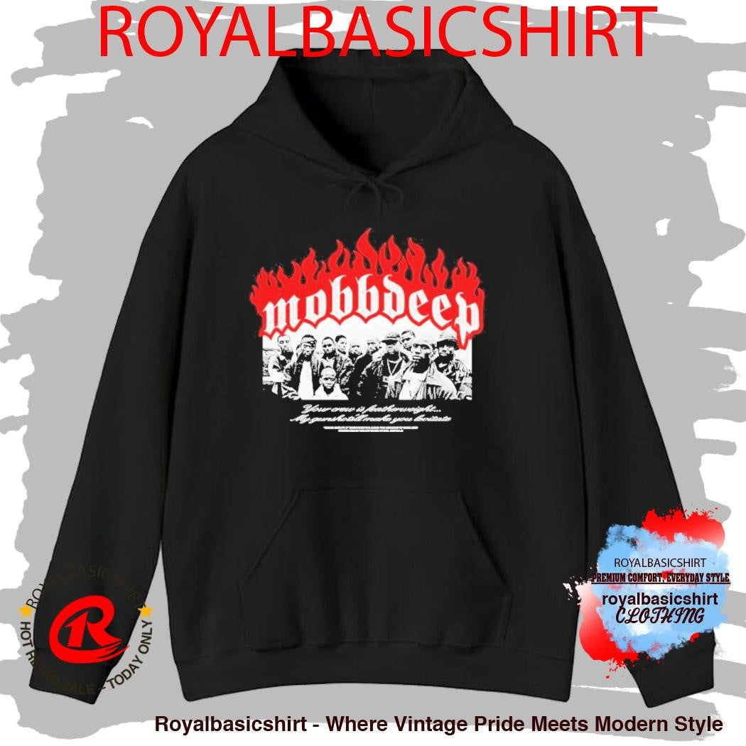 Mobb Deep Your Crew Is Featherweight My Gunshots Make You Favorite Shirt